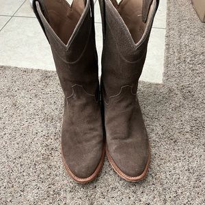 Tecovas The Shane 9.5EE grey suede